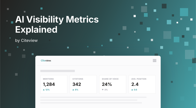 AI Visibility Metrics Explained
