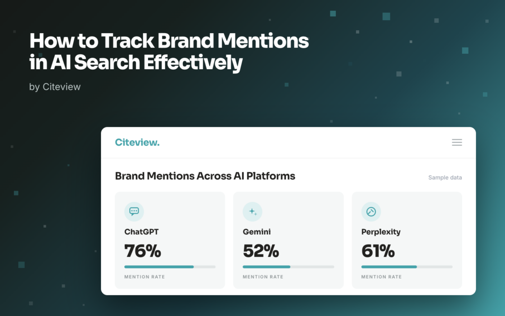 How to Track Brand Mentions in AI Search Effectively